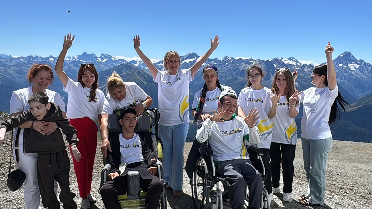 Инклюзивный мини-кэмп впервые открылся на Архызе 