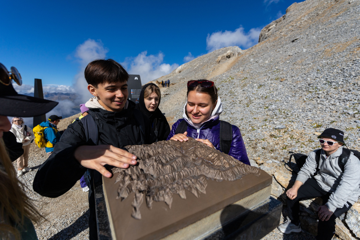 На курорте «Архыз» представили первые в России цифровые тропы